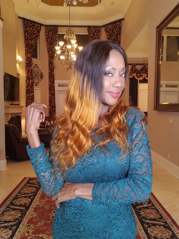 ANASTASIA OMBRE HUMAN HAIR LACE FRONT WIG
