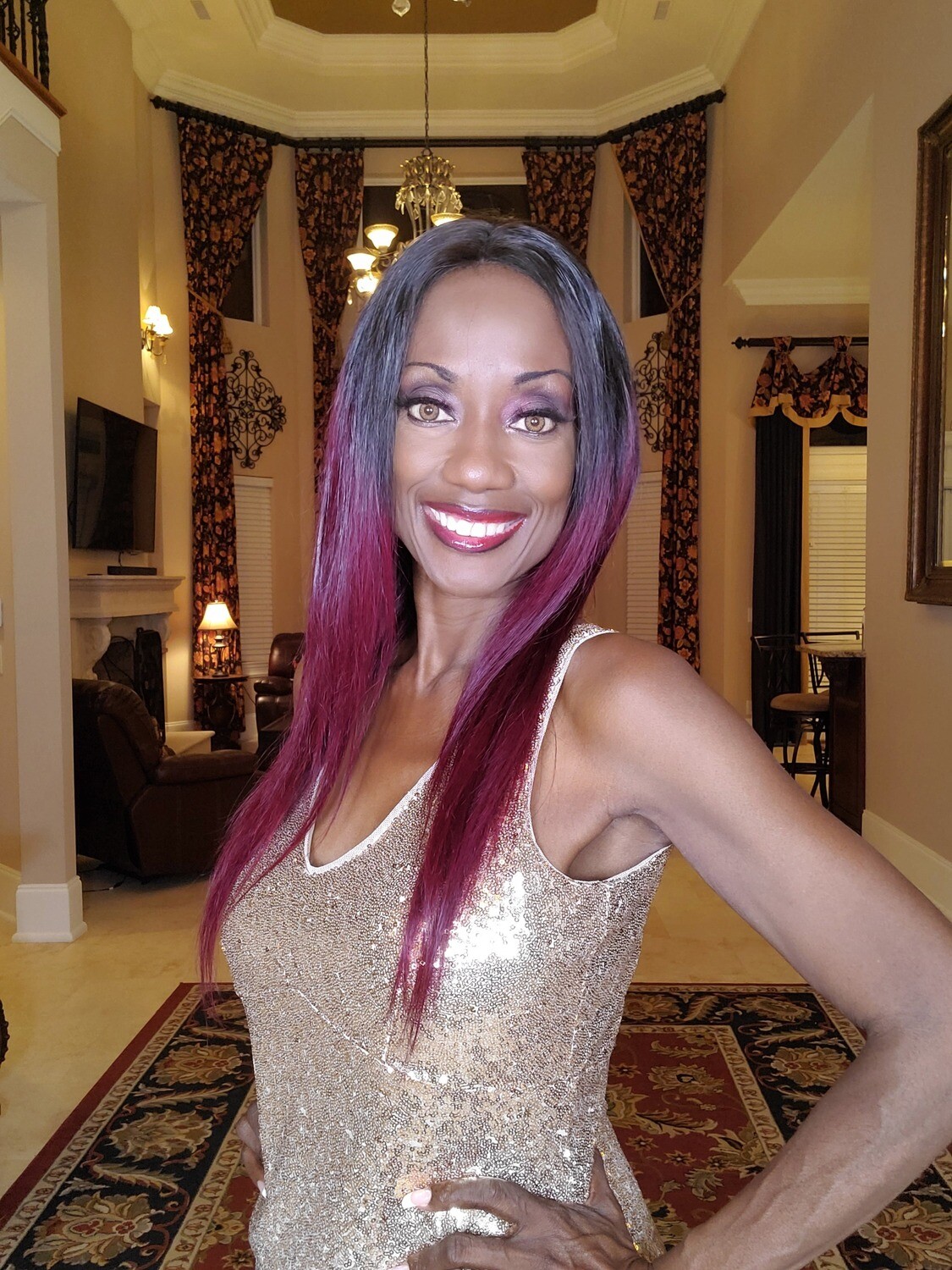 FLAME SILKY STRAIGHT HUMAN HAIR LACE FRONT WIG