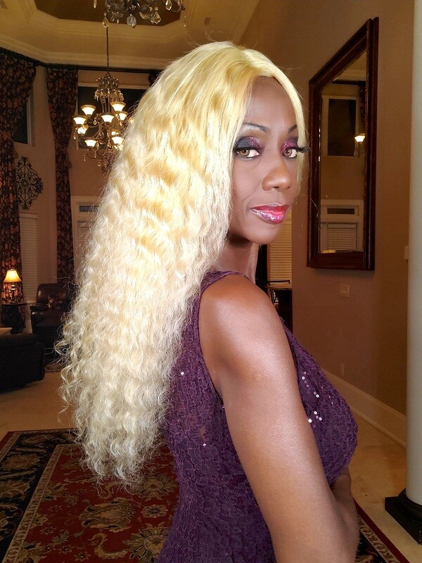CHANTELLE 22" HUMAN HAIR LACE FRONT WIG