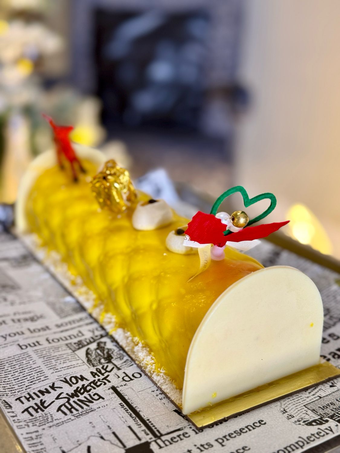 Bûche Mangue Passion