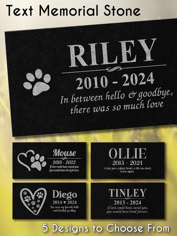 Text - Memorial Stone