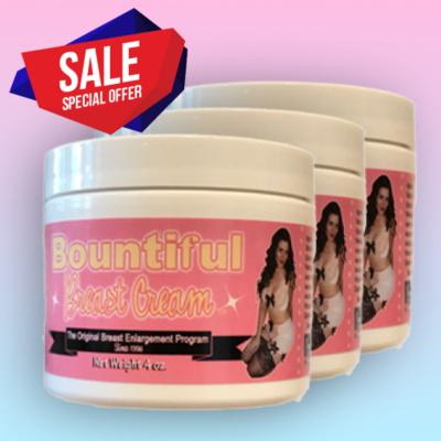 Bountiful Breast® Cream - 3 Pack