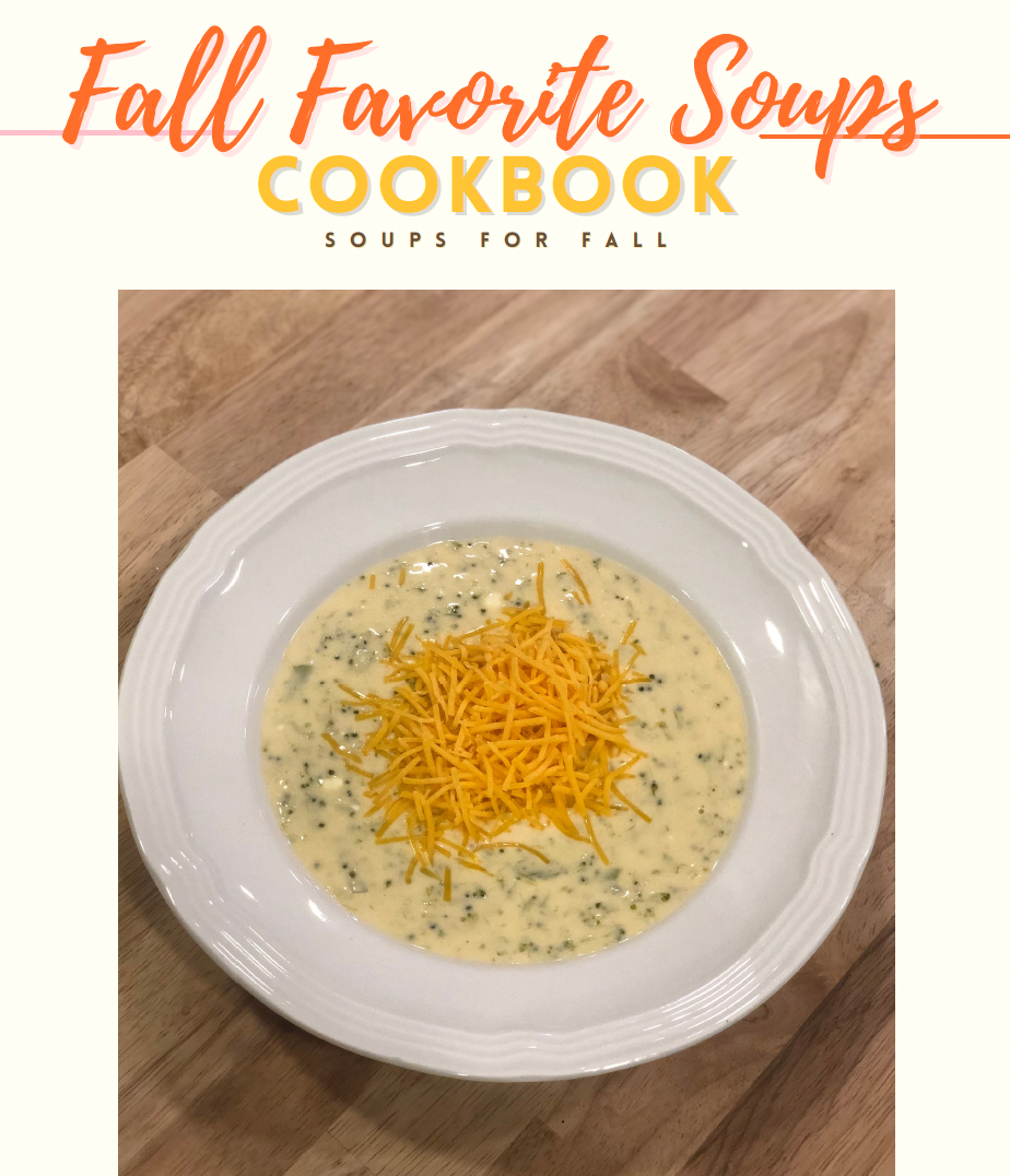 Fall Favorite Soups - mini cookbook - digital download