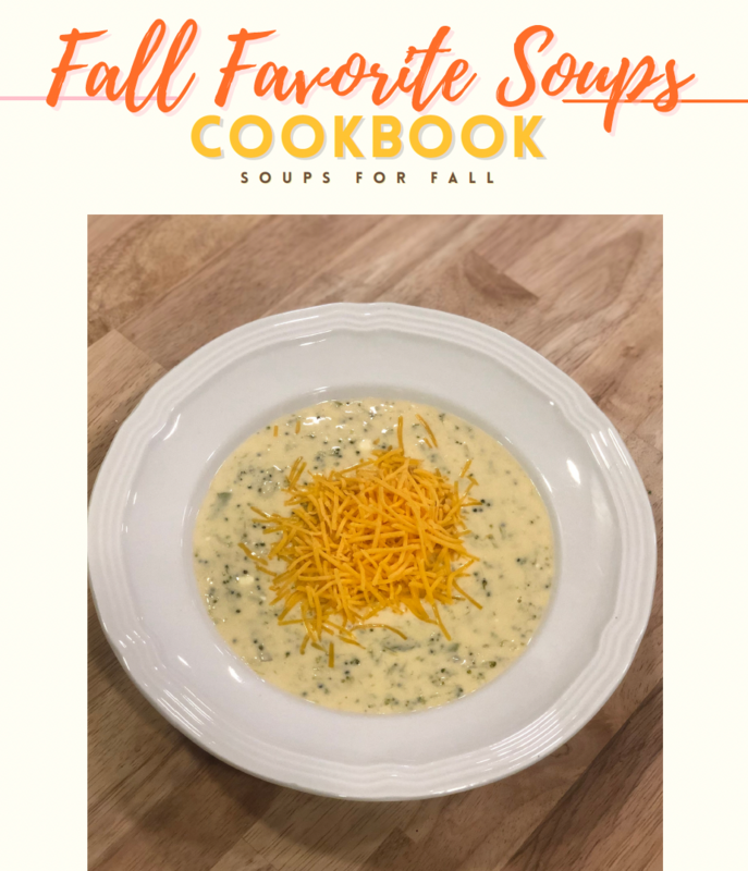 Fall Favorite Soups - mini cookbook - digital download