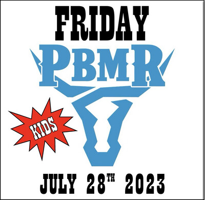 38th Annual Pawnee Bill Memorial Rodeo July 28th 2023 (KIDS PASS AGES 6-12)
