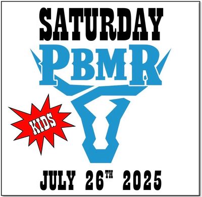 40th Annual Pawnee Bill Memorial Rodeo July 26th 2025 (KIDS PASS AGES 6-12)