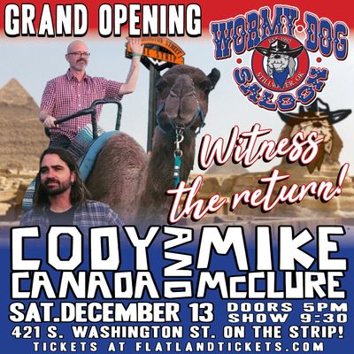 Cody Canada &amp; Mike McClure Acoustic- December 13, 2025