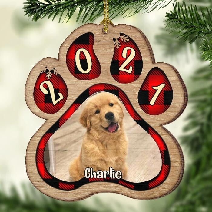 2021 personalized pet ornament