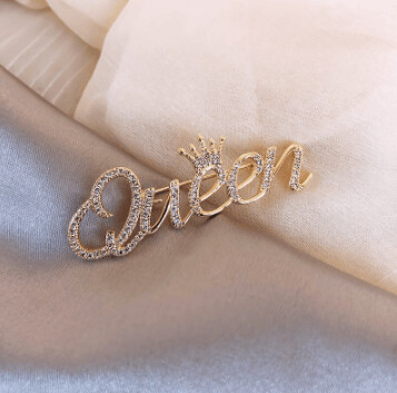 Queen Brooch Pin
