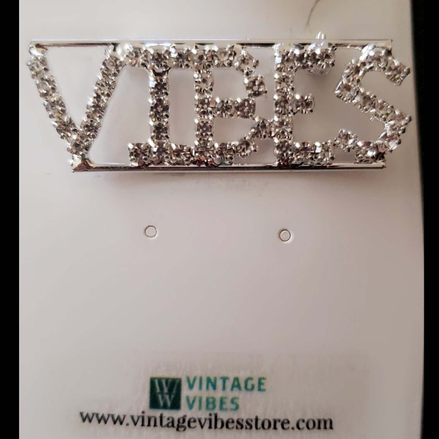 VIBES Brooch Pin(SILVER)