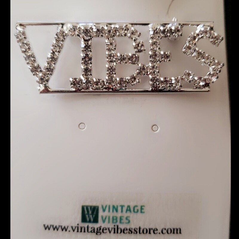 VIBES Brooch Pin(SILVER)