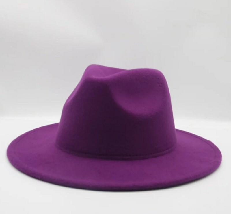 Purple Fedora Hat