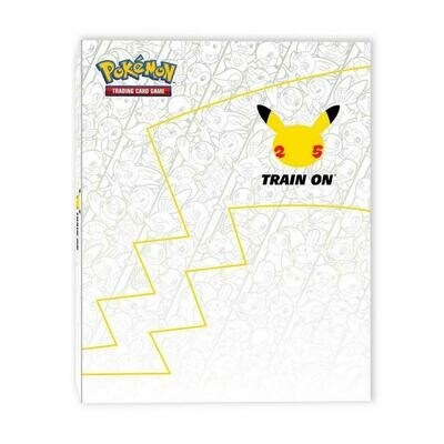 Pokemon 25th Anniversary Trading Card Binder