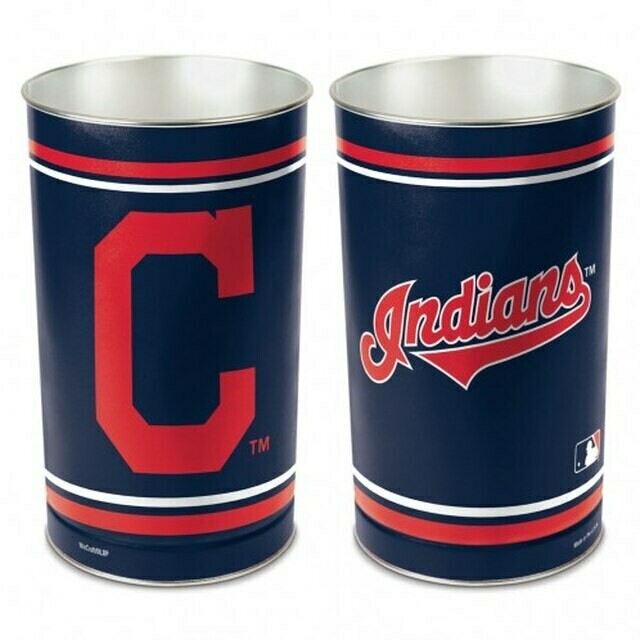 Cleveland Indians Wastebasket