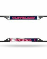 Cleveland Indians Chrome License Plate Frame