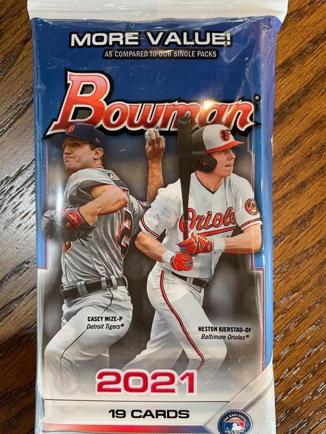 2021 Bowman Baseball Value Pack
