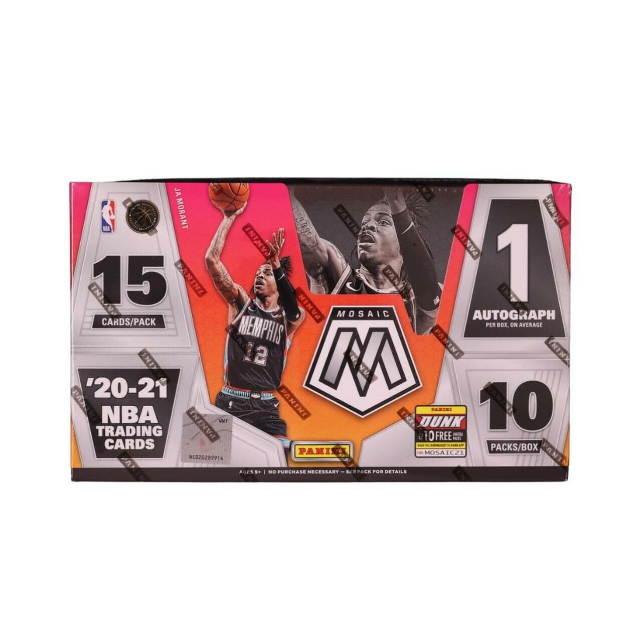 2020/21 Panini Mosaic Basketball Box