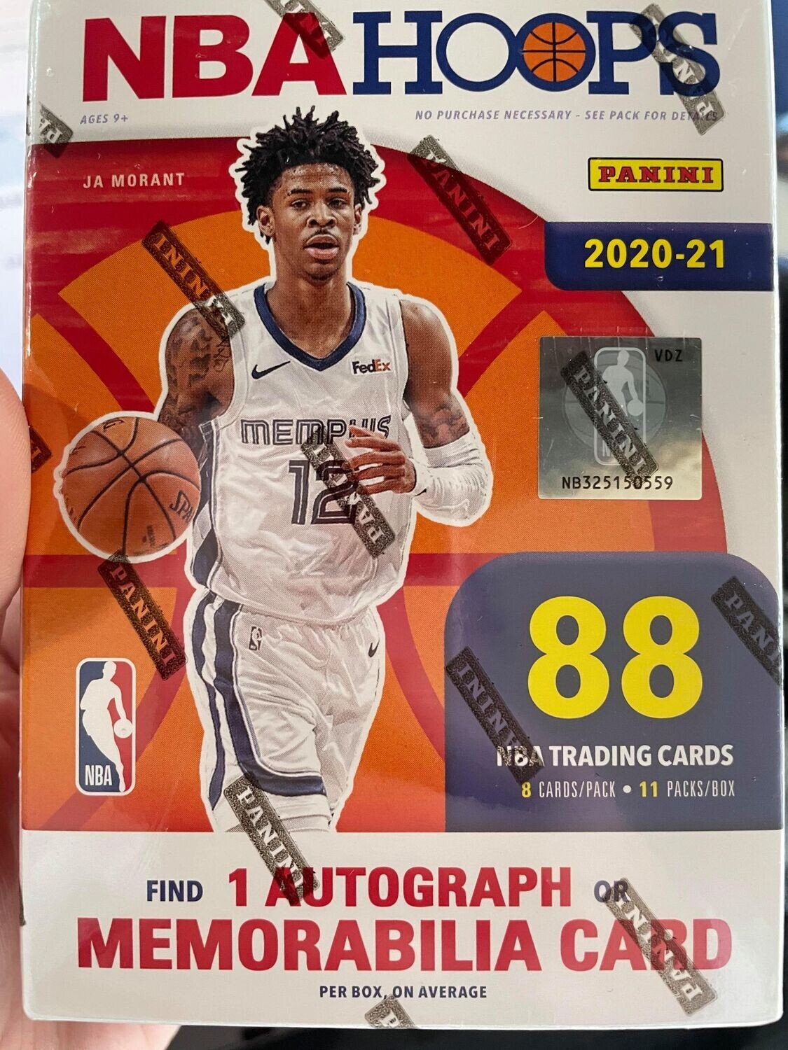 2020/21 NBA Hoops Blaster Box