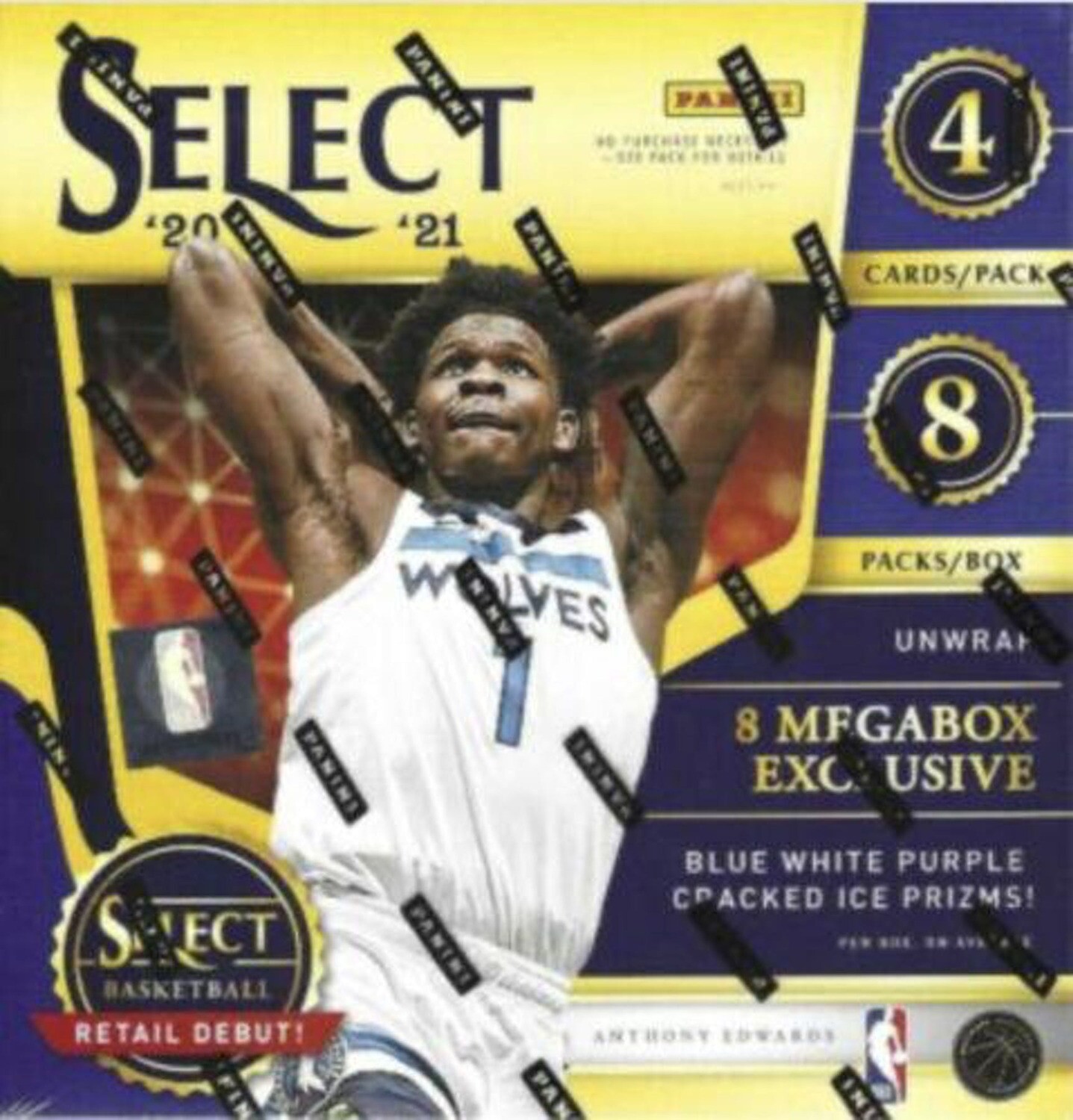 2020/21 Panini Select Basketball Mega Box