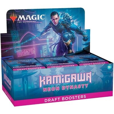 Magic The Gathering Kamigawa Neon Dynasty DRAFT booster Box