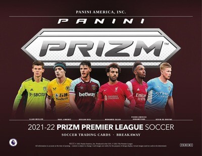 2021/22 Panini Prizm Premier League Breakaway Soccer Box