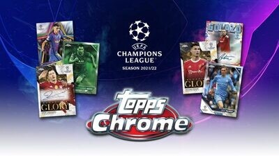 2021/22 Topps UEFA Chrome Hobby Box