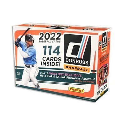 2022 Donruss Baseball Mega Box