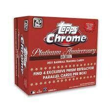 2021 Topps Chrome Platinum Mega Box