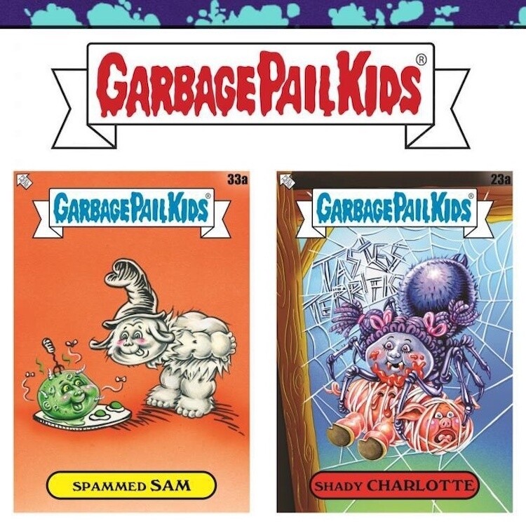 2022 Topps Garbage Pail Kids Book Worm's Collectors Edition