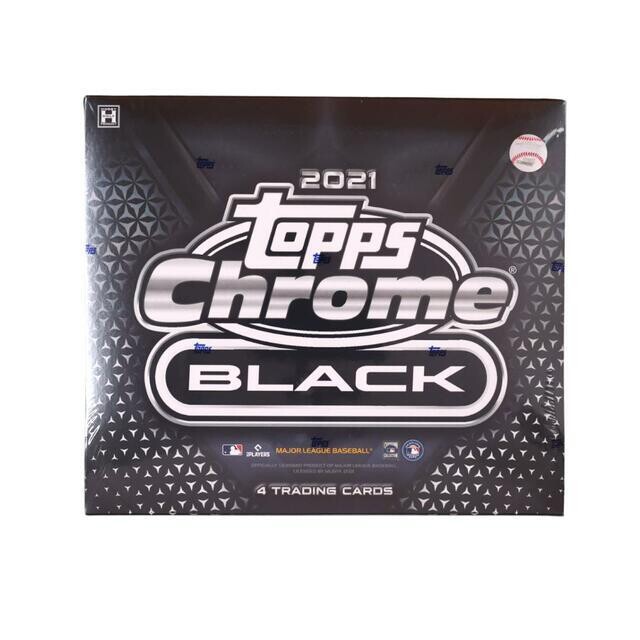 2021 Topps Chrome Black 