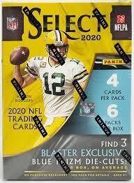 2020 Panini Select Football Blaster - Blue