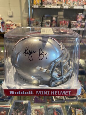 Ryan Day Ohio State Buckeyes Fanatics Authentic Autographed Riddell Speed Mini Helmet