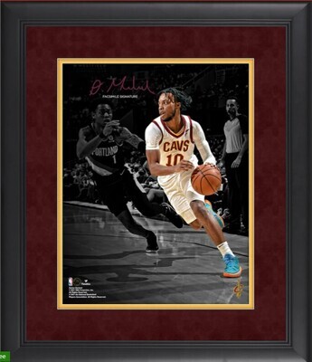 Darius Garland Cleveland Cavaliers Fanatics Authentic Facsimile Signature Framed 11'' x 14'' Spotlight Photograph