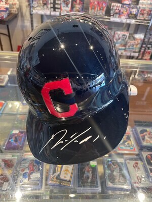 Jose Ramirez Autographed Cleveland Indians Authentic Baseball Batting Helmet - Beckett