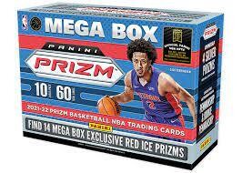 2021/22 Panini Prizm Basketball Mega Box - Red ice