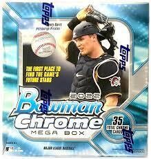 2022 Bowman Chrome Baseball Mega Box
