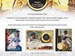 2022 Topps Gold Label Hobby Box