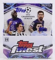 2021/22 Topps Finest UEFA Champions League Soccer Box