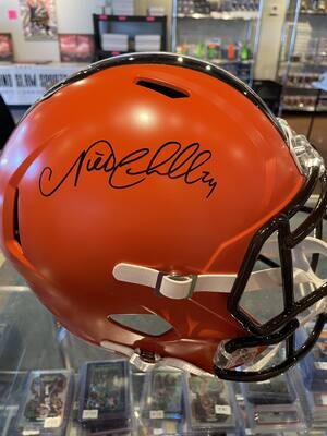 Nick Chubb Autographed Full Size Replica Helmet