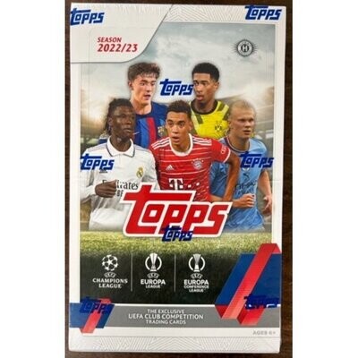 2022/23 Topps UEFA Club Competition Soccer Hobby Box