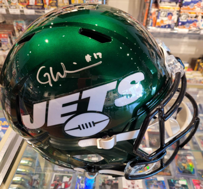 Garrett Wilson NY Jets Full Size Replica helmet