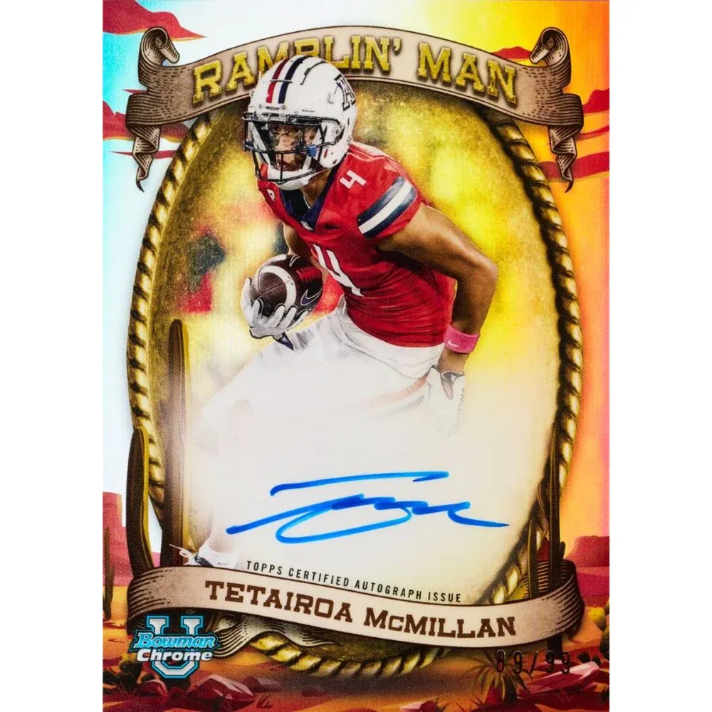 2024 Bowman Chrome University Football Hobby Box