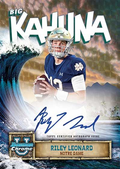 2024 Bowman Chrome University Football Hobby Box