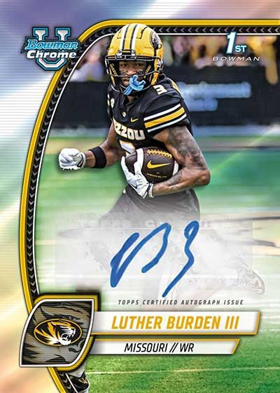2024 Bowman Chrome University Football Hobby Box