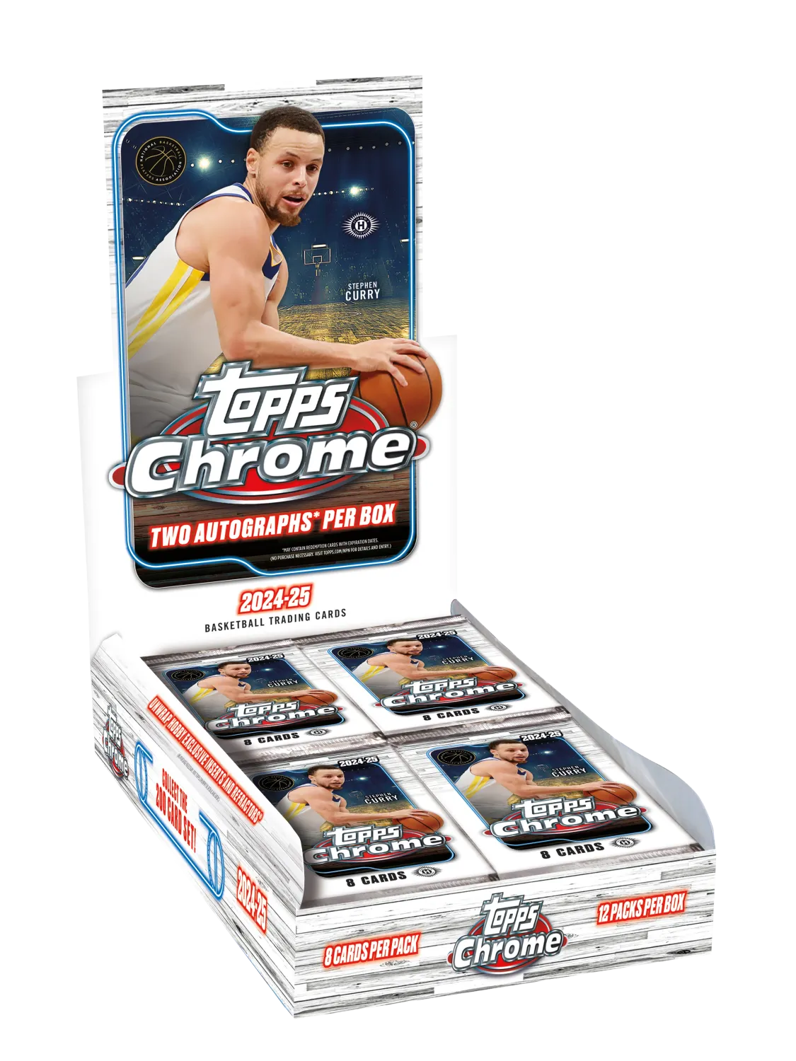 2024/25 Topps Chrome Basketball Hobby Box