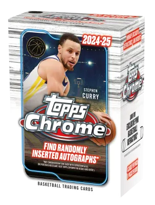 2024/25 Topps Chrome Basketball Blaster Box