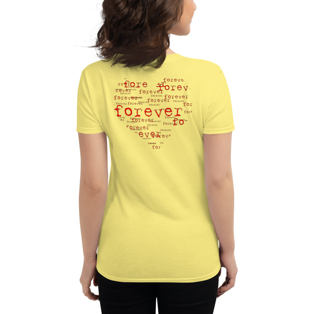 Women&#39;s short sleeve t-shirt