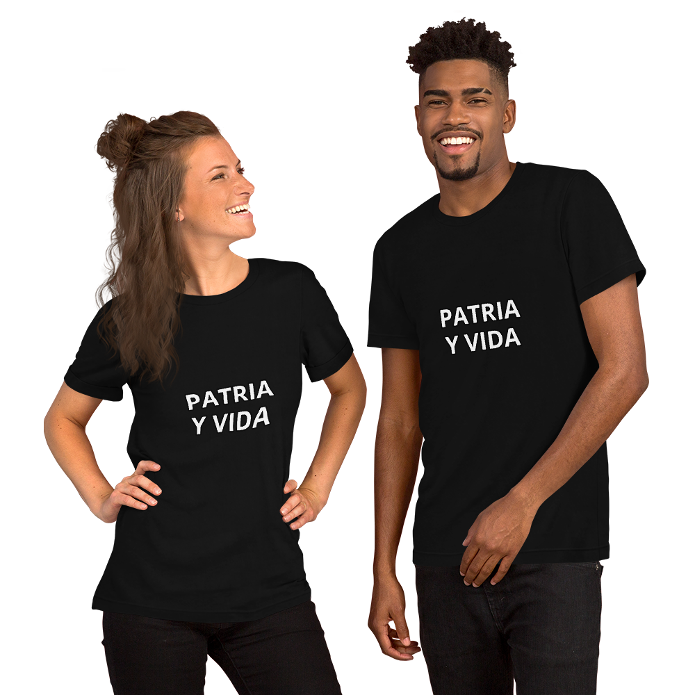 Patria y Vida Unisex short sleeve t-shirt