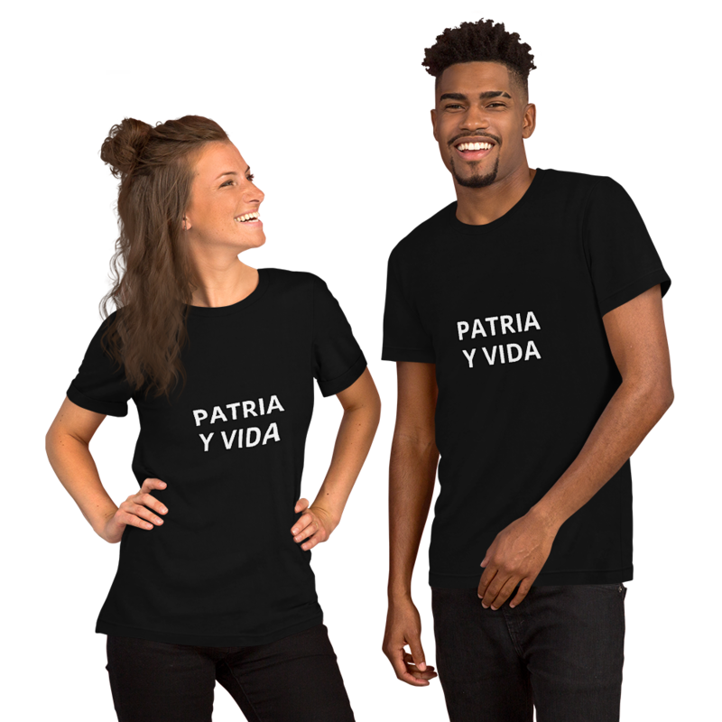 Patria y Vida Unisex short sleeve t-shirt