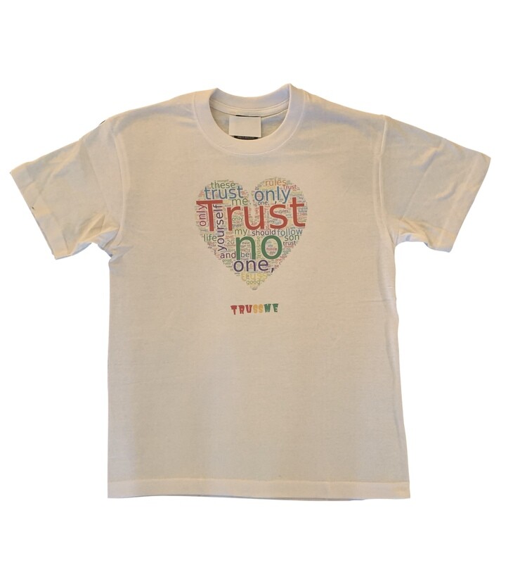 Trussme Clothing No love tee shirt (multicolor way)